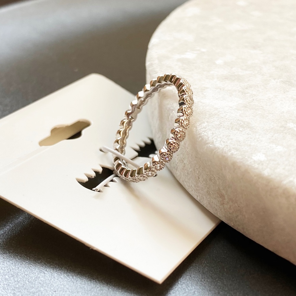 NEW LaFonn Milgrain Eternity Band - Picture 5 of 5